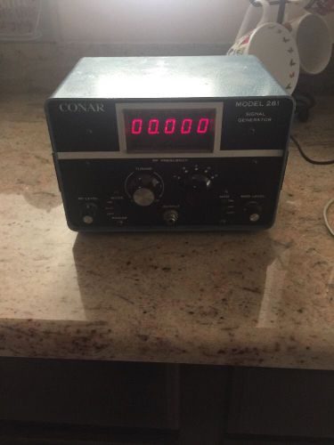 Rare Working CONAR Signal Generator Model 281