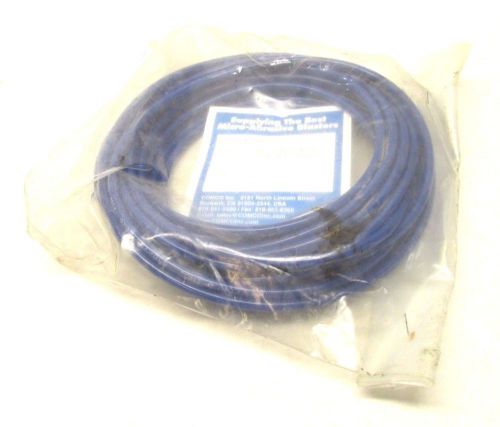 NEW! COMCO MICROBLASTER SANDBLASTER 1/4&#034; x 25ft BLUE ABRASIVE HOSE - #MB1233-25