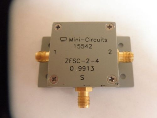 RF signal splitter, 2 way, MiniCircuits, 0 deg, 0.2-1GHz