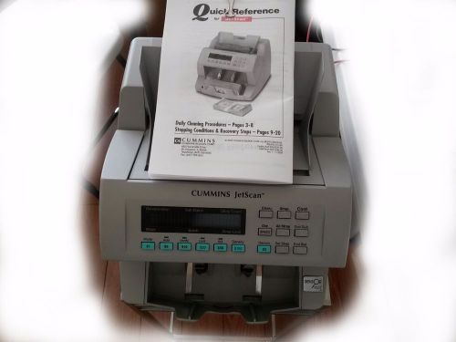 Cummins JetScan Money Currency Counter Model 4065