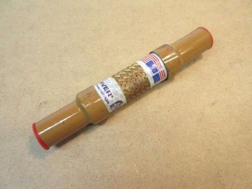 Flex-hose braided 3/4&#034;x7&#034; bronze sweat pump saver pumpsaver connector bsw.75 new for sale