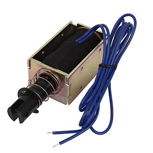 Uxcell dc 24v 0.8a 5.1n 20mm pull type open frame solenoid electromagnet for sale