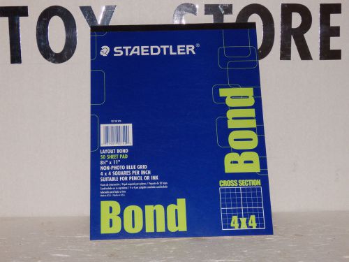 STAEDLER BOND 50 SHEET PAD 4X4