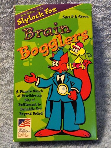 SKYLOCK FOX ****BRAIN BOGGLERS****  #784