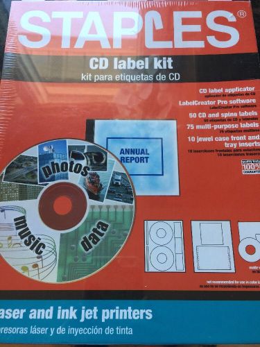 Staples CD Label Kit