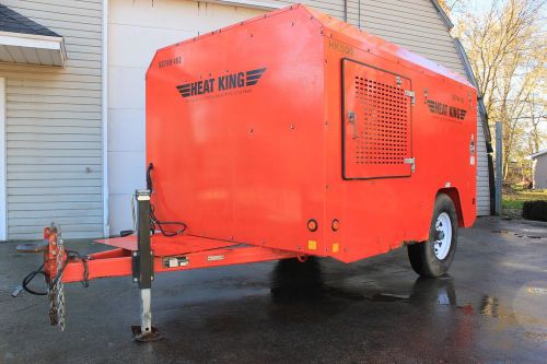 2012 heat king hk500 ground heater thaw frozen ground heat air cure concrete for sale