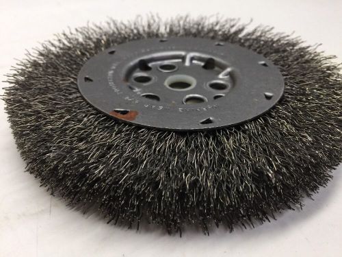 Wire Rotary Wheel Brush A-A-2516-4/1/87 Kipper Tool 6&#034; 4000 RPM