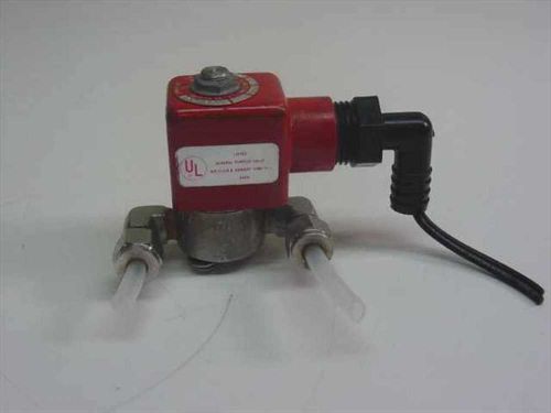 Allenair Solenoid Valve 1/4&#034;NPT Inlet &amp; Outlet, 120V 60Hz 7Watts, Working Pressu