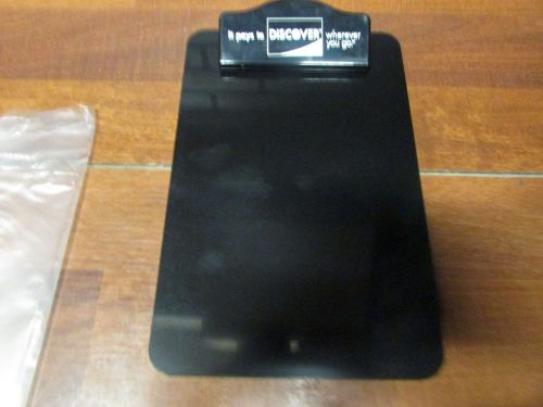 Lot of 5 restaurant guest check mini clipboard holder order menu new for sale