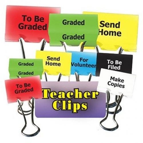 Things To Do Teacher Clips 2In 6Pk