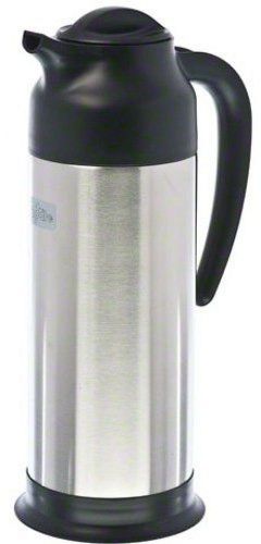 Update International (SV-100) 33 Oz Black And Stainless Cream Server