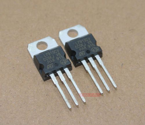 10pcs LM7915 15V 1.5A 3-Terminal L7915 Voltage Regulator ST