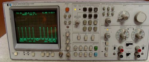 HP - AGILENT 3582A 0.02Hz TO 25.5kHz SPECTRUM ANALYZER! NIST CALIBRATED !