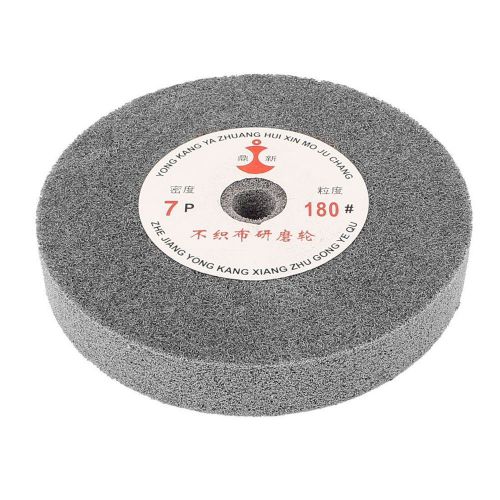 uxcell 150mm Dia 25mm Thick 180 Grit Nylon Fiber Wheel Polishing Buffing Disc