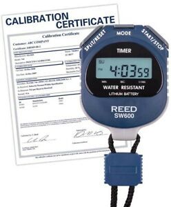 REED Instruments SW600-NIST Digital Stopwatch,