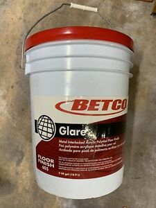 Glare Floor Finish 5 Gallon Betco 605 Fast Free Shipping