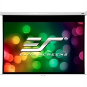 ELITE SCREENS M100XWH2SRM 100&#034; Diag Manual Pulldown Scr