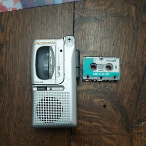 Microcassette Recorder Voice Activated System PANASONIC RN-405 Tested 1 Tape