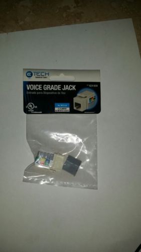 (6PCS) VOICE GRADE JACK LIGHT ALMOND 5013-LA SKU 624 689