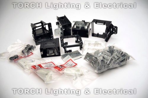 Lot of electrical supplies, junction boxes, clips, arlington covers and more!!!! for sale