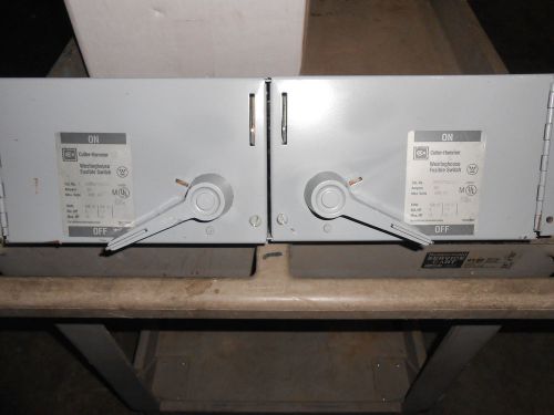 CUTLER HAMMER WESTINGHOUSE FUSIBLE SWITCH #FDPWT3611J 30 AMP 600 VOLT