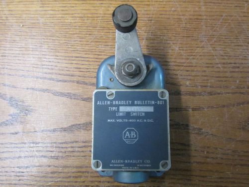 UNUSED NOS Allen Bradley 801-ASC2-7 Limit Switch 600V AC/DC General Purpose