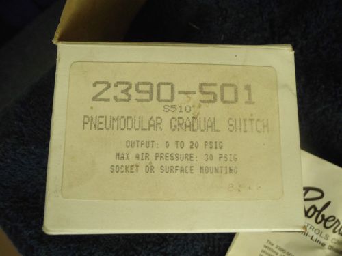 ROBERTSHAW 2390-501/S510 PNEUMODULAR GRADUAL SWITCH 58336