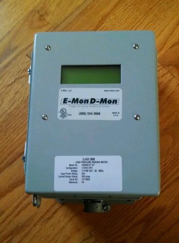 E-Mon D-Mon  Class 3000 Load Profiling KWH / KW Meter