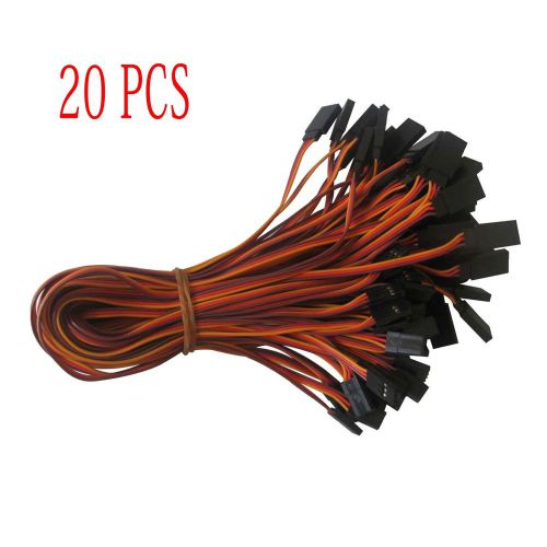 300mm 30cm servo extension lead wire cable for futaba jr pack of 20pcs for sale