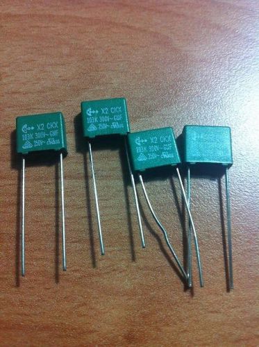 Polypropylene Safety Capacitor X2 CAP 0.01uF 103K 300VAC CKX P:7.5mm 30PCS/LOT