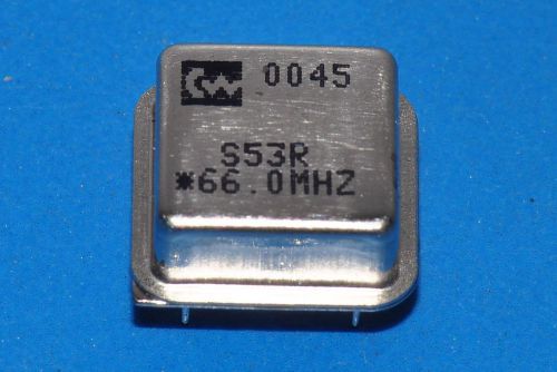 OSCILLATOR/RESONATOR FREQUENCY CWC S53R-66.0MHZ 53R660 S53R660MHZ