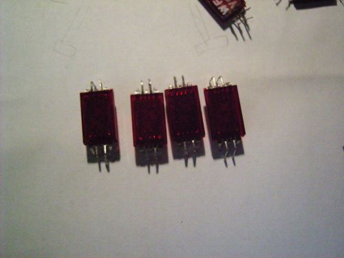 4pcs VQB71 7-segment numeric red led display