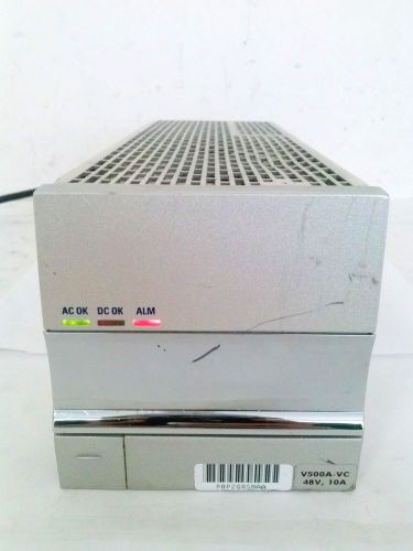 Eltek Valere V500A-VC Rectifier Power Supply PBP2GRSBAA 48V 10A