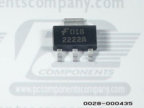 150-pcs amplifier npn general purpose 40v .5a fairchild pzt2222a 2222 for sale