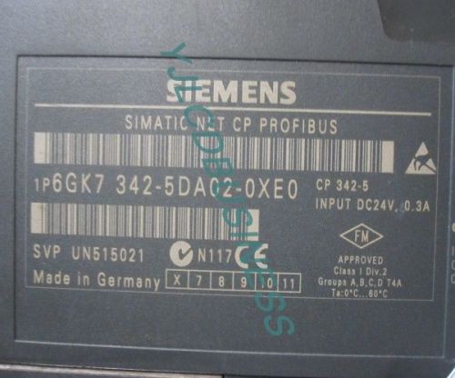 Siemens 6GK7 342-5DA02-0XE0 Ethernet Module 90 days warranty