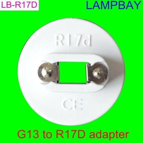 250pcs/Lot R17D BASE FOR LED TUBE SINGLE PIN G13 TO R17D CONVERTER