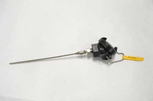 B&amp;B INSTRUMENTS 038E-012-01A-9HP34 10IN PROBE TEMPERATURE TRANSMITTER B202305