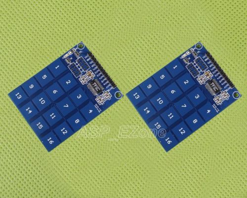 2PCS 16 Channel TTP229 Digital Touch Sensor Capacitive Touch Switch Module