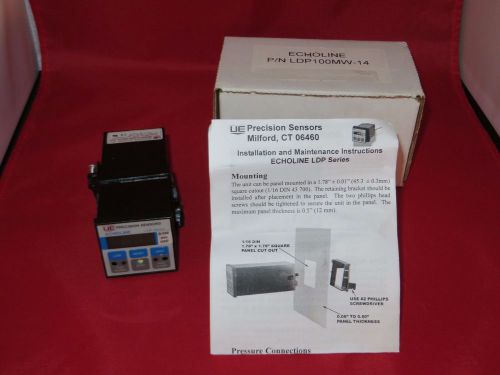 UE Precision Sensors Low Differential Press Switch Echoline LDP100MW-14 NEW