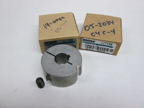 LOT 2 NEW DODGE RELIANCE 117158 1610X3/4KW TAPER-LOCK 3/4IN BORE BUSHING D306907