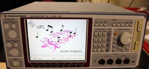 ROHDE &amp; SCHWARZ UPL AUDIO ANALYZER