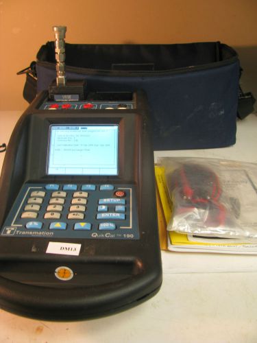 Transmation quikcal 190 multifunction pressure calibrator - 0-100 psi - dm13 for sale