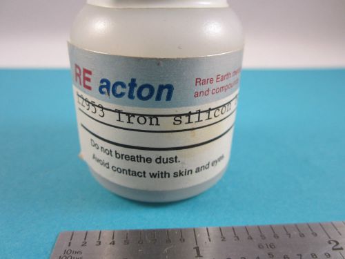 PURE CHEMICAL IRON SILICON BORON 25 GRAMS for EVAPORATION COATING OPTICS
