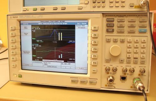 Agilent E5515C wireless test set, opt 002, 003 -  GSM/WCDMA/GPRS/AMPS