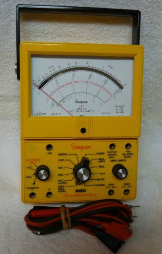 SIMPSON 260-8Xi  VOM  &#034; EXCELLENT CONDITION&#034;