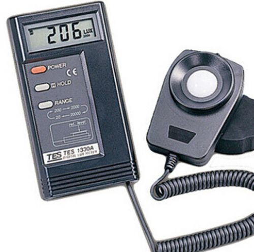 TES-1332A Digital Light Illuminometer 0.01~200000 Lux Illuminance TES1332A.