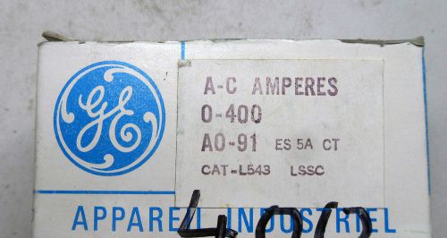 (X5-4) 1 NIB CANADIAN GENERAL ELECTRIC L543 LSSC PANEL METER