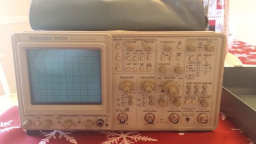 Tektronix 2465A  4-Channel Analog Oscilloscope Used