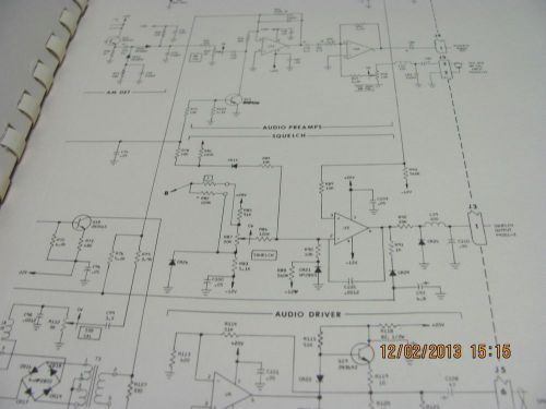 CUSHMAN MANUAL 317: High Sensitivity FM/AM/SSB Monitor - S/N 801 &amp; up #19736