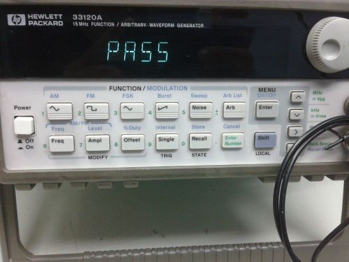 HP/Agilent 33120A Function / Arbitrary Waveform Generator